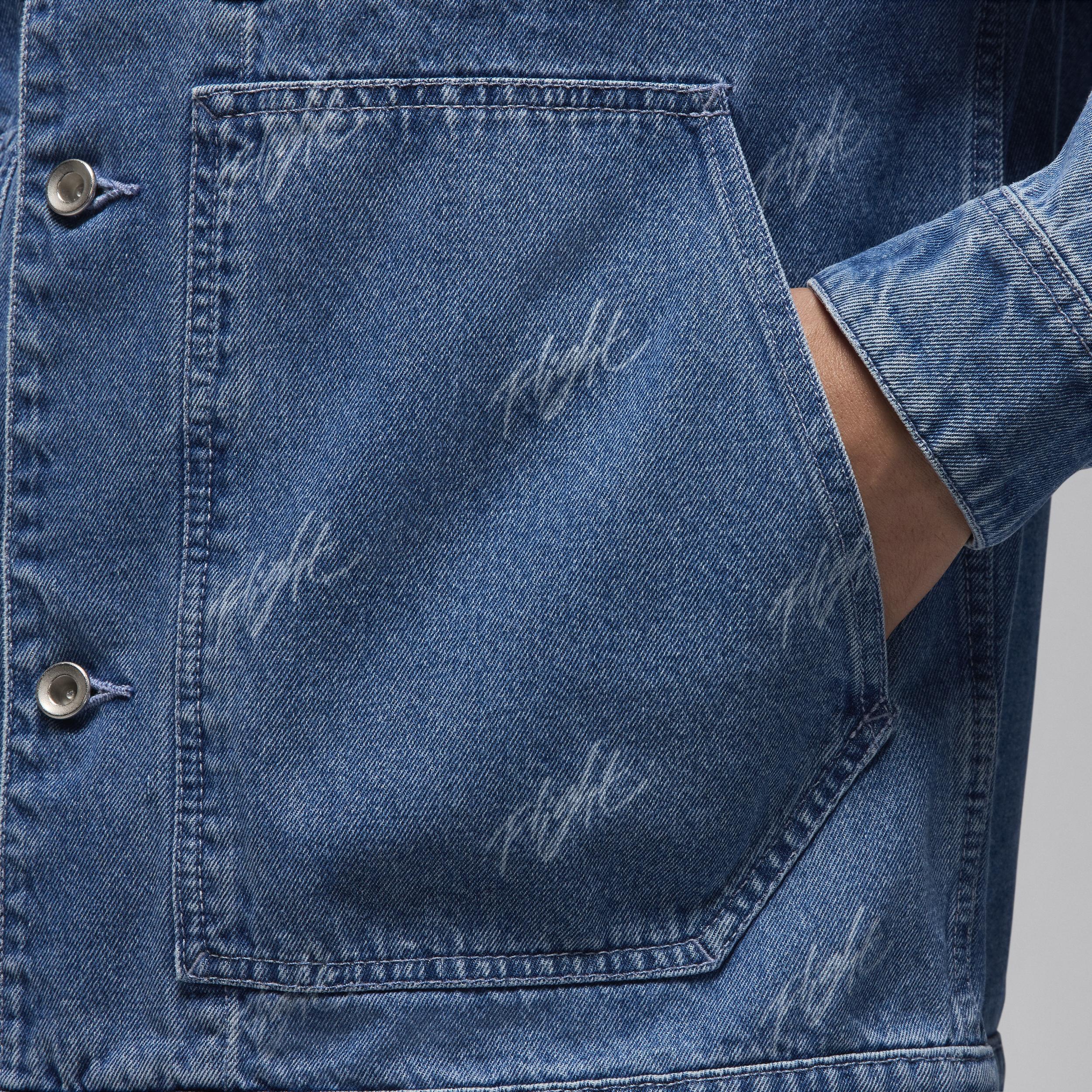 Men's Jordan Flight Heritage Denim Jacket Product Image