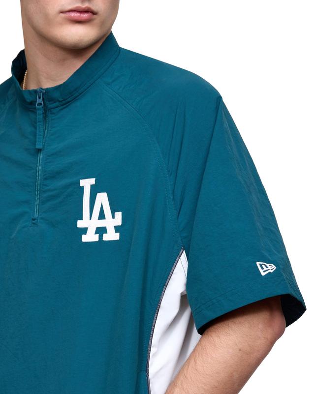 Los Angeles Dodgers Outdoor Short Sleeve Anorak Male Product Image