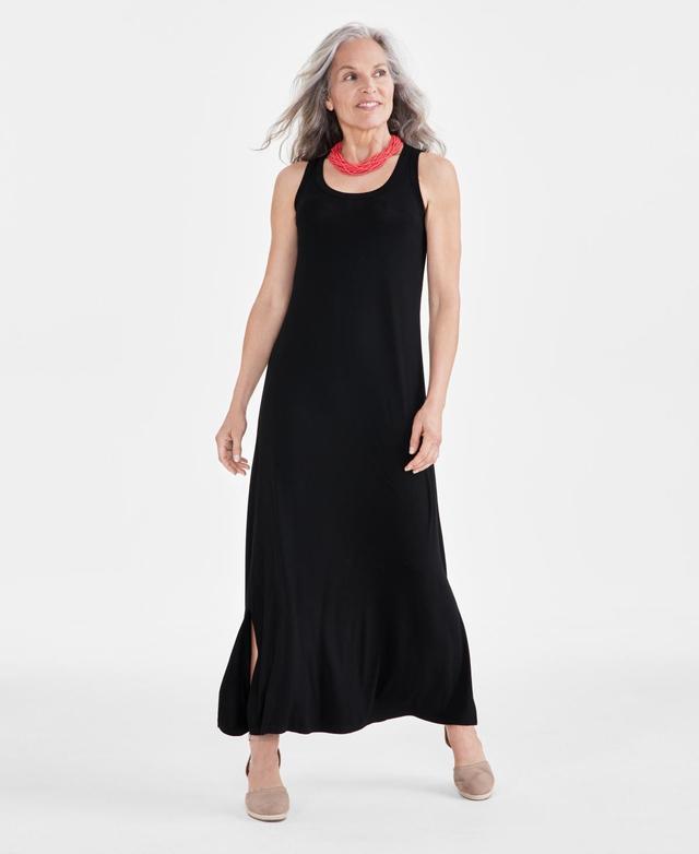 Women's Sleeveless Knit Maxi Dress, Created for Macy's Product Image