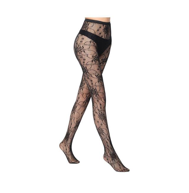 Stems Womens Wild Flower Fishnet Tights Product Image