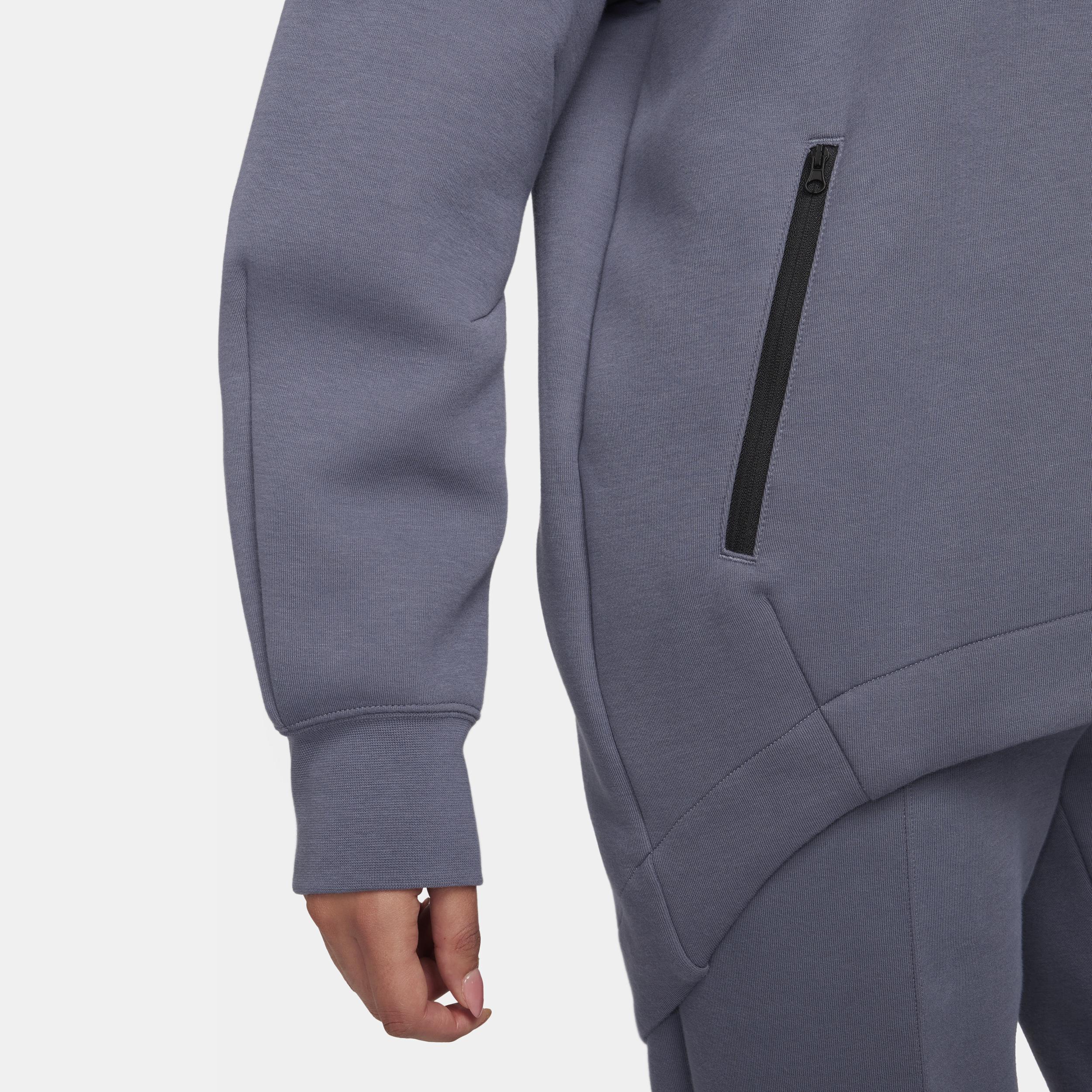 Women's Nike Sportswear Tech Fleece Oversized Full-Zip Hoodie Cape Product Image