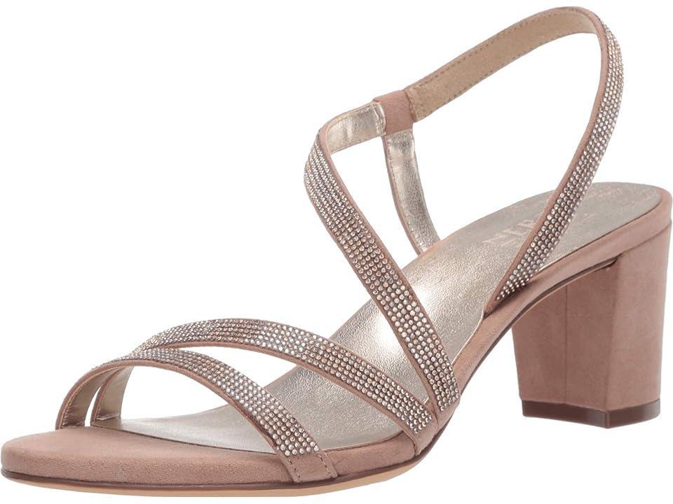 Naturalizer Vanessa Leather Crystal Strappy Dress Sandals Product Image