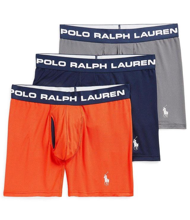 Polo Ralph Lauren Assorted Perfect Pouch Boxer Briefs 3-Pack Product Image