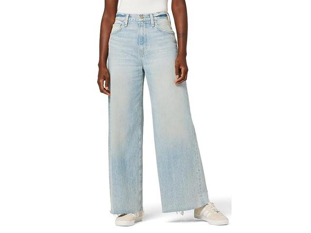 Hudson Jeans James High-Rise Wide Leg Barefoot in Iris (Iris) Women's Jeans Product Image