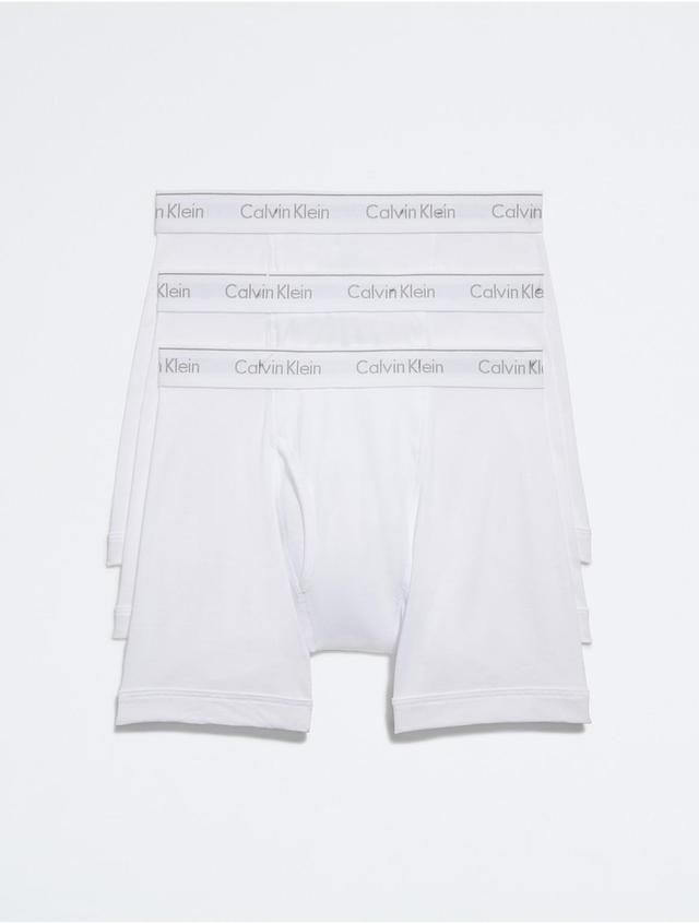 Calvin Klein Classics 3-Pack Cotton Boxer Briefs Product Image