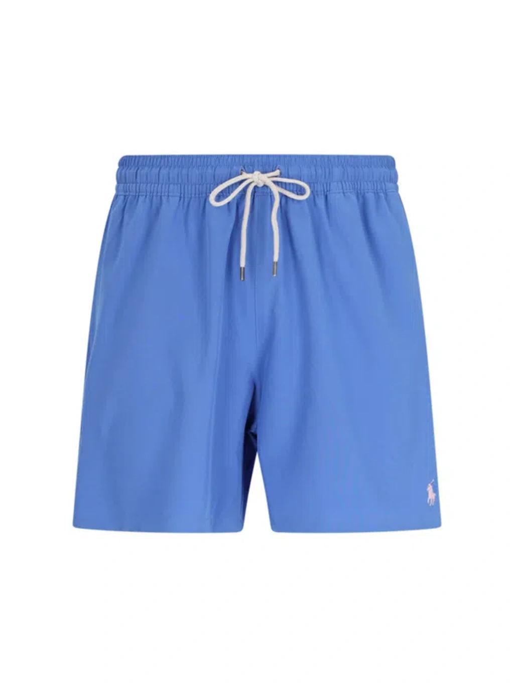 5.75 Inch Traveler Classic Swim Trunks In Harbor Island Blue Product Image