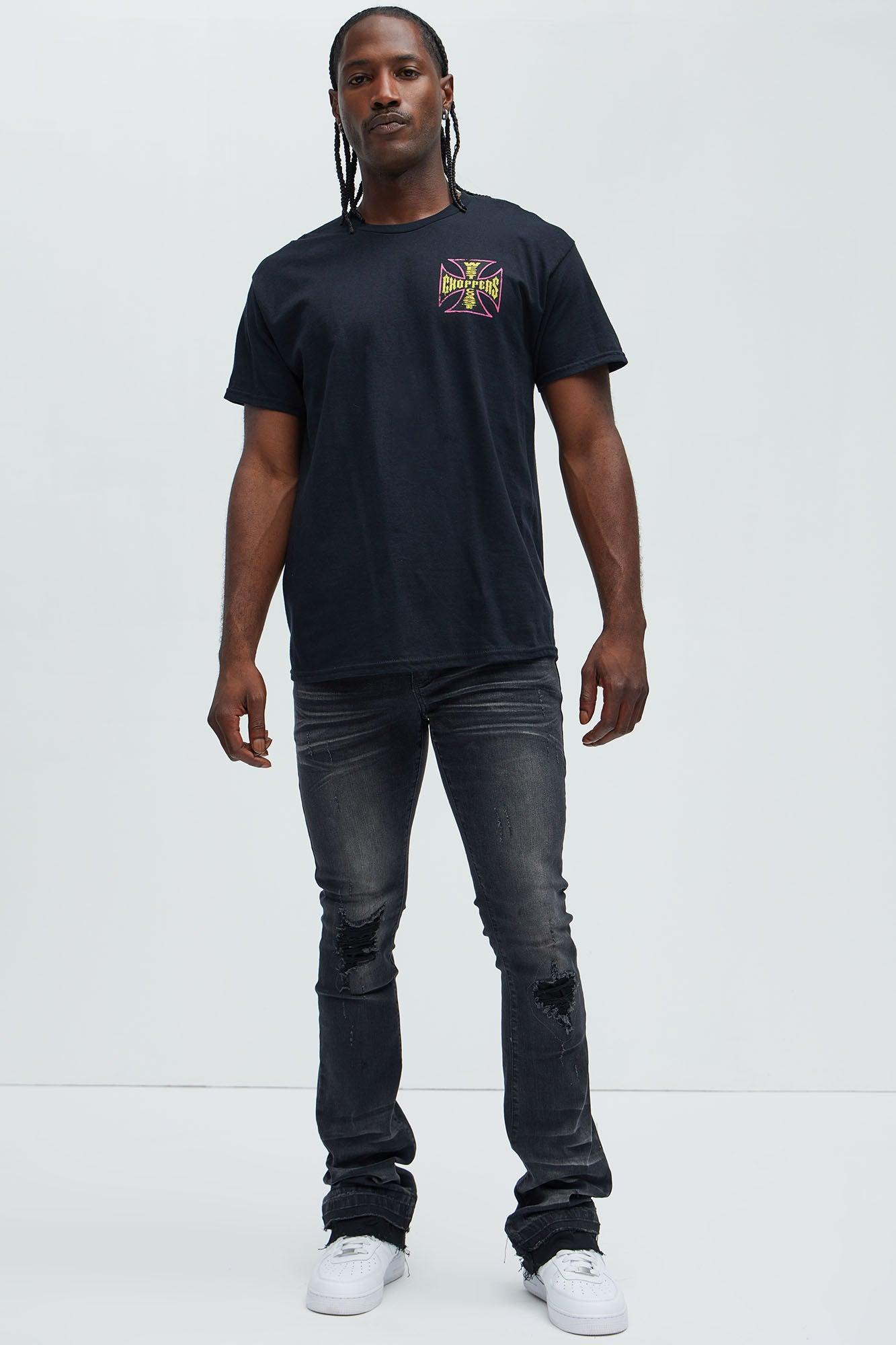 West Coast Choppers Cobra Short Sleeve Tee - Black Product Image