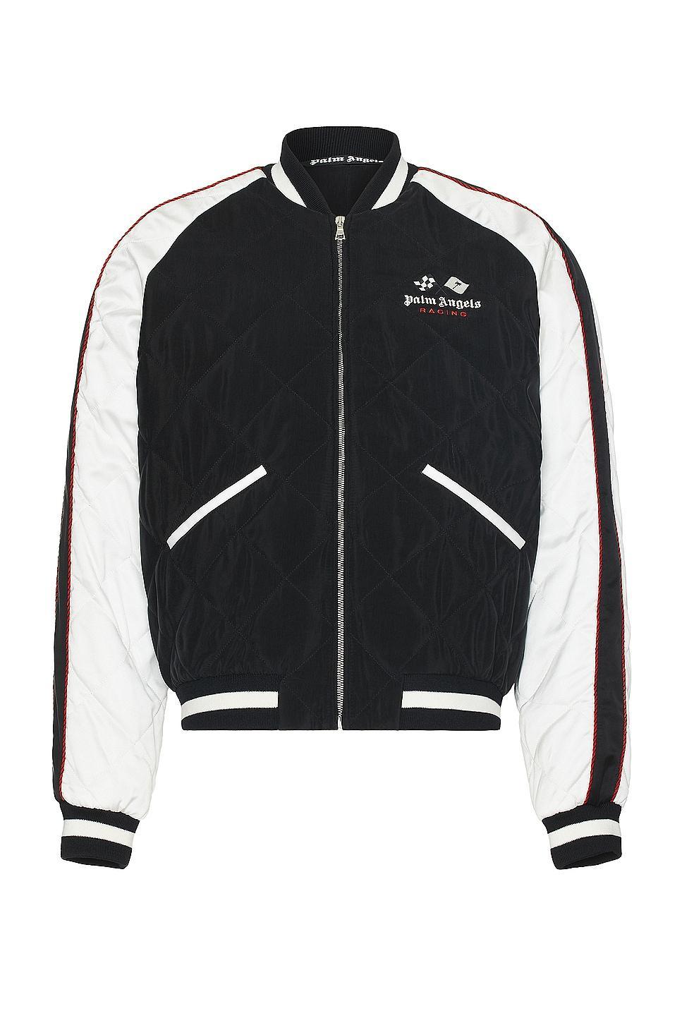 Palm Angels x Formula 1 Racing Souvenir Jacket Black. (also in L). Product Image