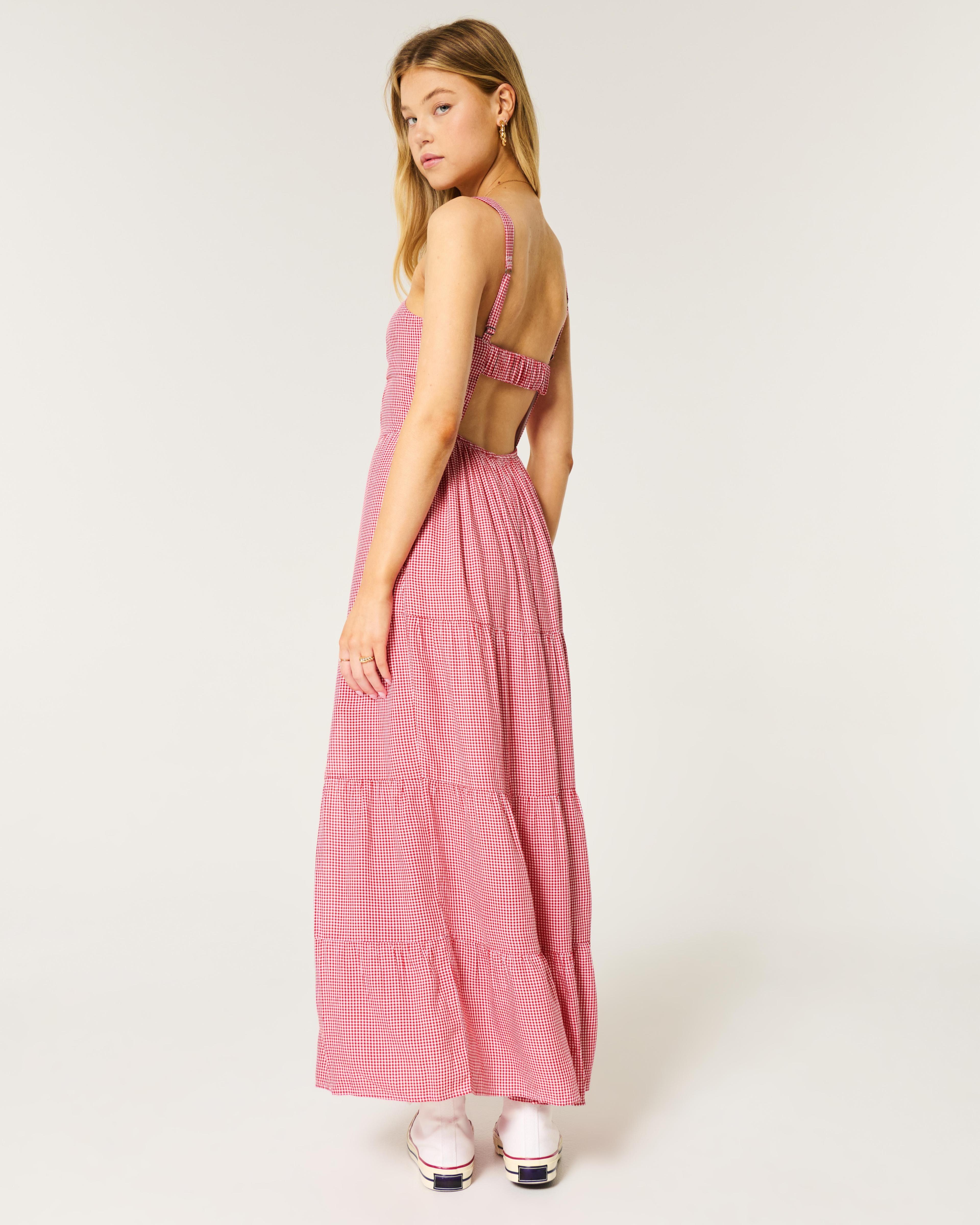 Cinch Bust Maxi Dress Product Image