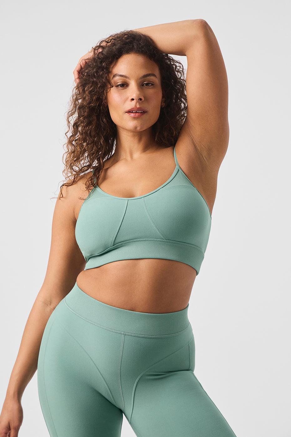 Alosoft Head Start Bra - Botanical Green Female Product Image