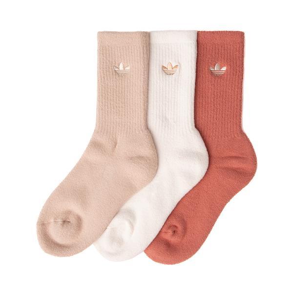 Womens adidas Originals Comfort Crew Socks 3 Pack - Magic Earth Product Image