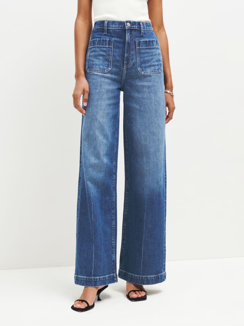 Janae Ultra High Rise Wide Leg Jeans Product Image