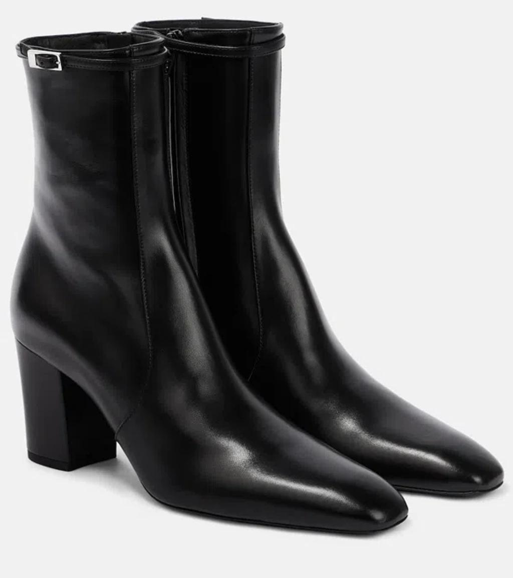 9cm Nappa Leather Boots In Black Product Image