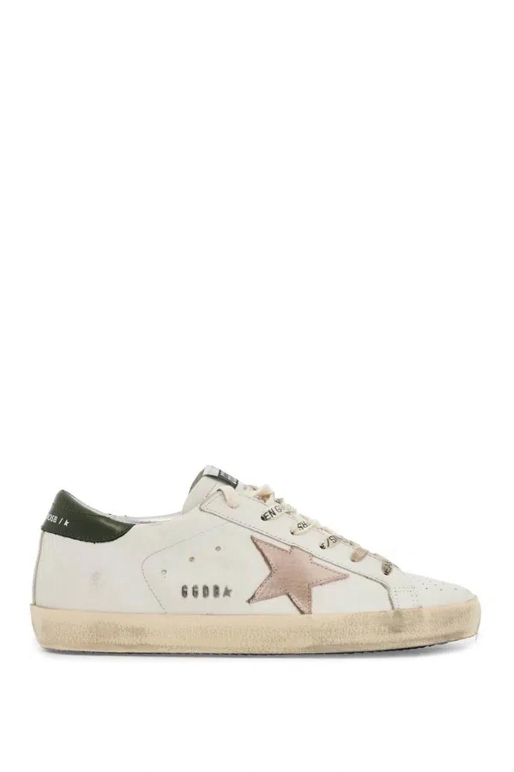 Sneakers Super Star -  Deluxe Brand - Cuir - Blanc In White Product Image