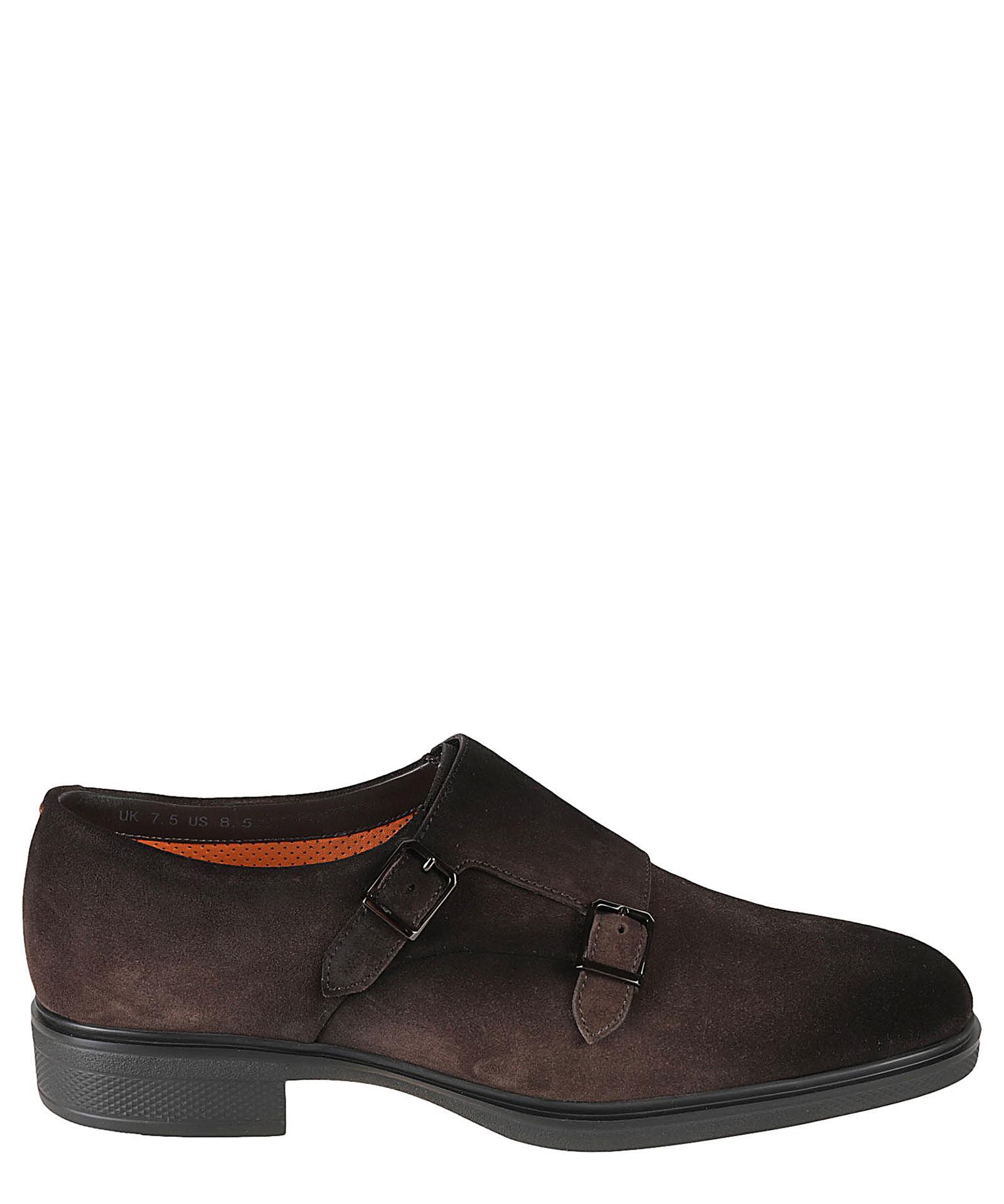 SANTONI Loafers In Brown Product Image