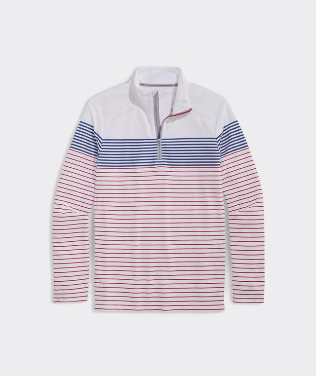 Striped Sankaty Quarter-Zip Product Image