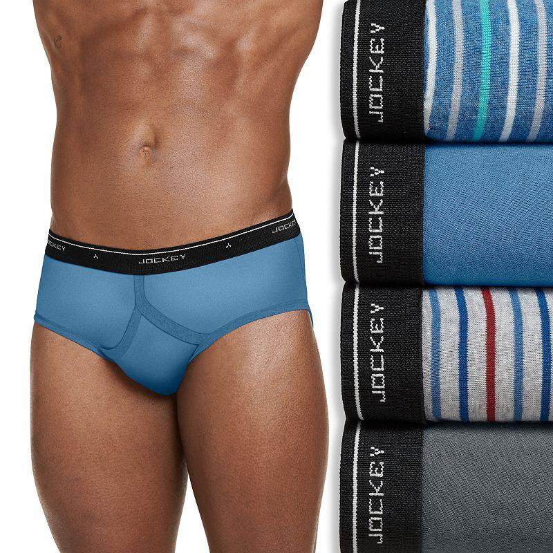 Mens Jockey 4-pack Classic Low-Rise Briefs Product Image