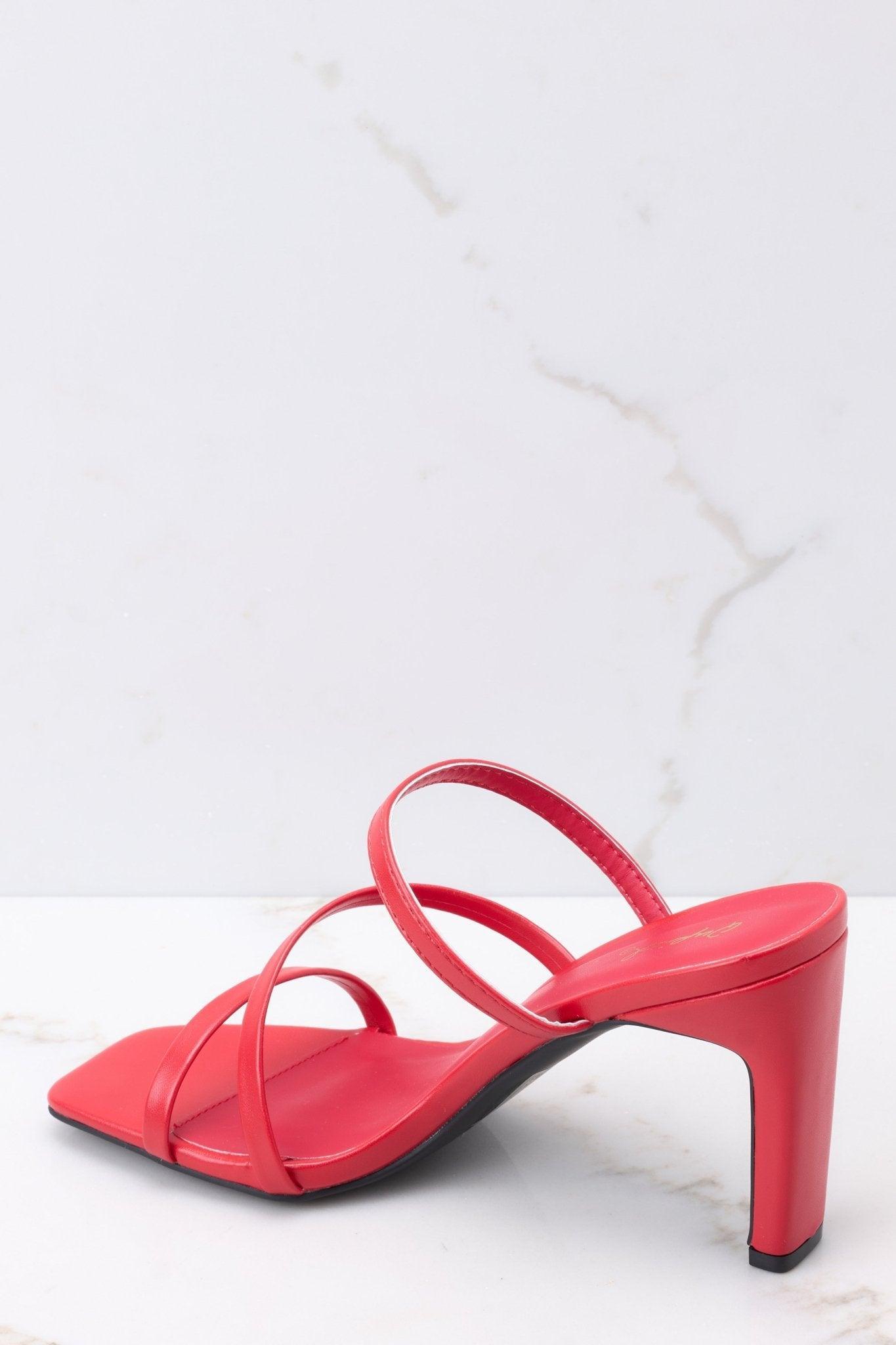 Ready For It Red Patent Heels Product Image