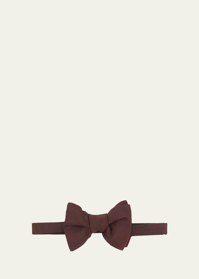 Mens Mulberry Silk Twill Bow Tie Product Image