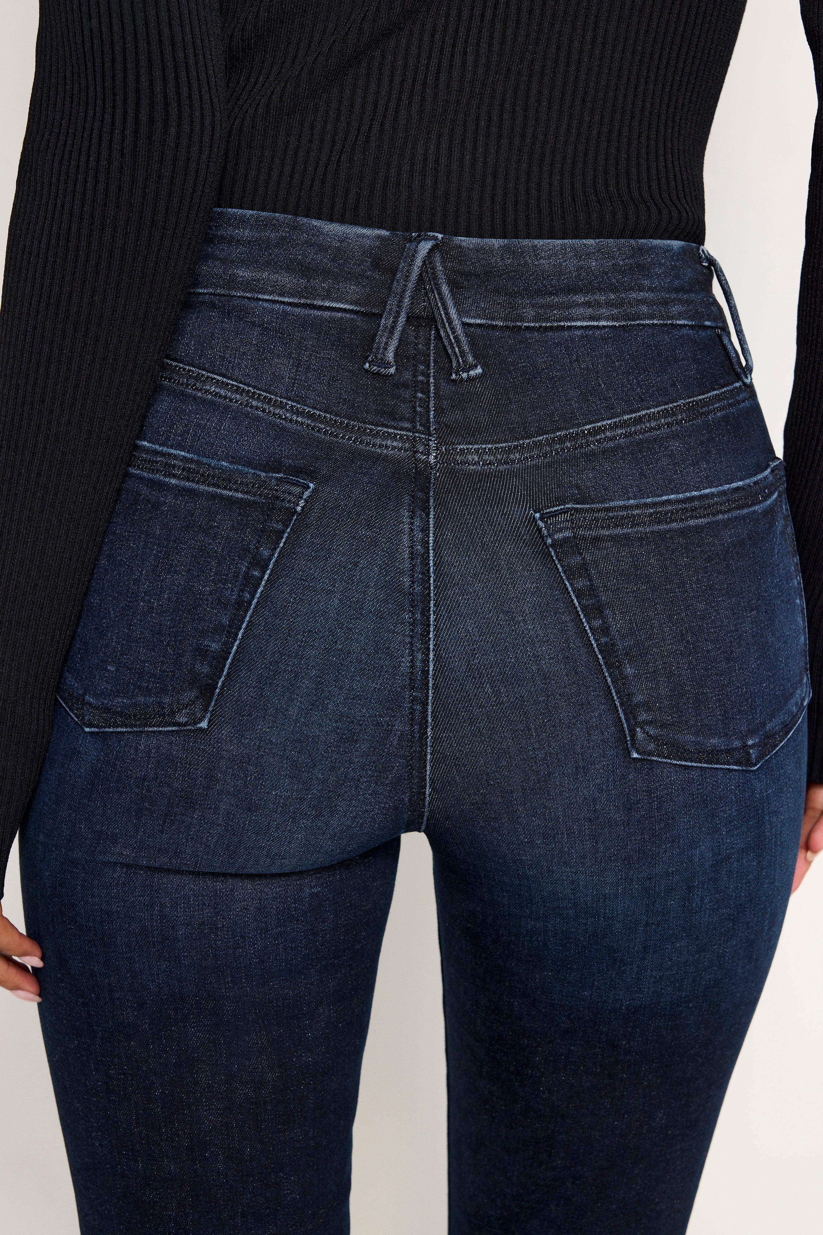 ALWAYS FITS GOOD CLASSIC SLIM STRAIGHT JEANS | INDIGO688 Product Image