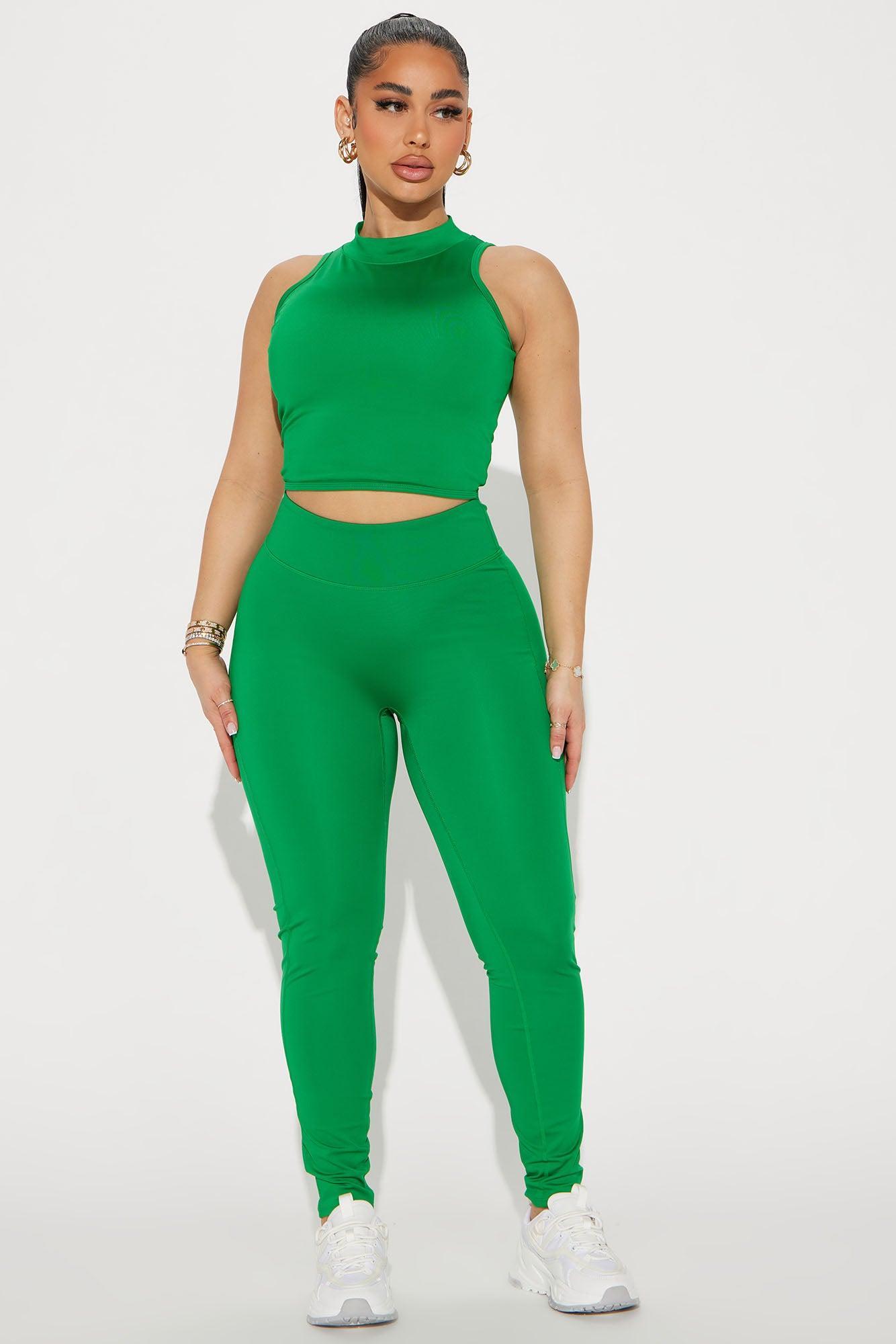 Claudia Elevate Active Legging - Kelly Green product image