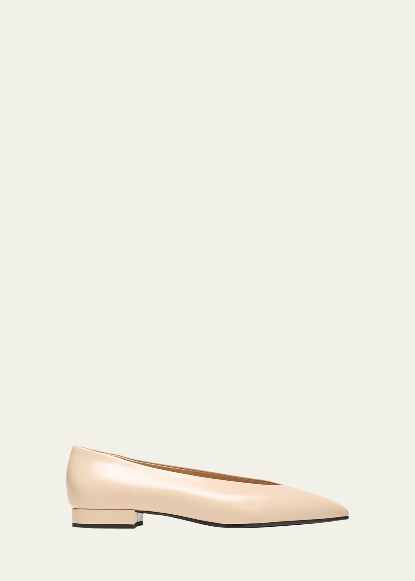 Rebecca Calfskin Ballerina Flats Product Image