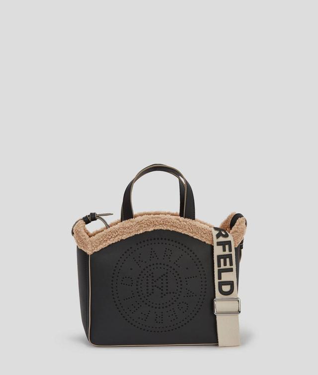 K/CIRCLE SHEARLING SMALL TOTE BAG Product Image