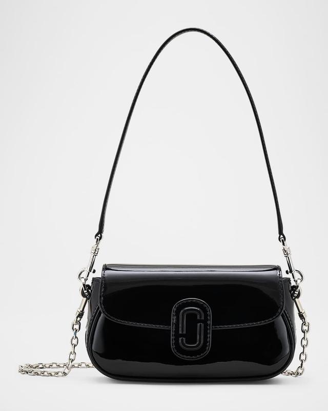 The Patent Leather Clover Shoulder Bag Product Image