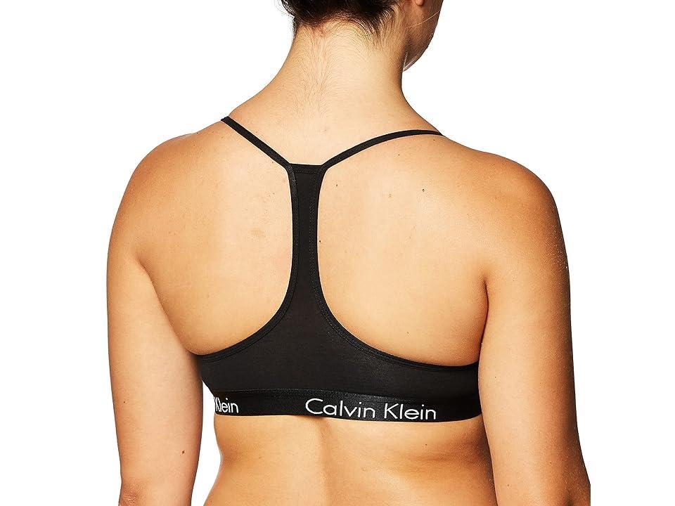 Calvin Klein Women's Motive Cotton Lightly Lined Bralette Women's Bra Product Image