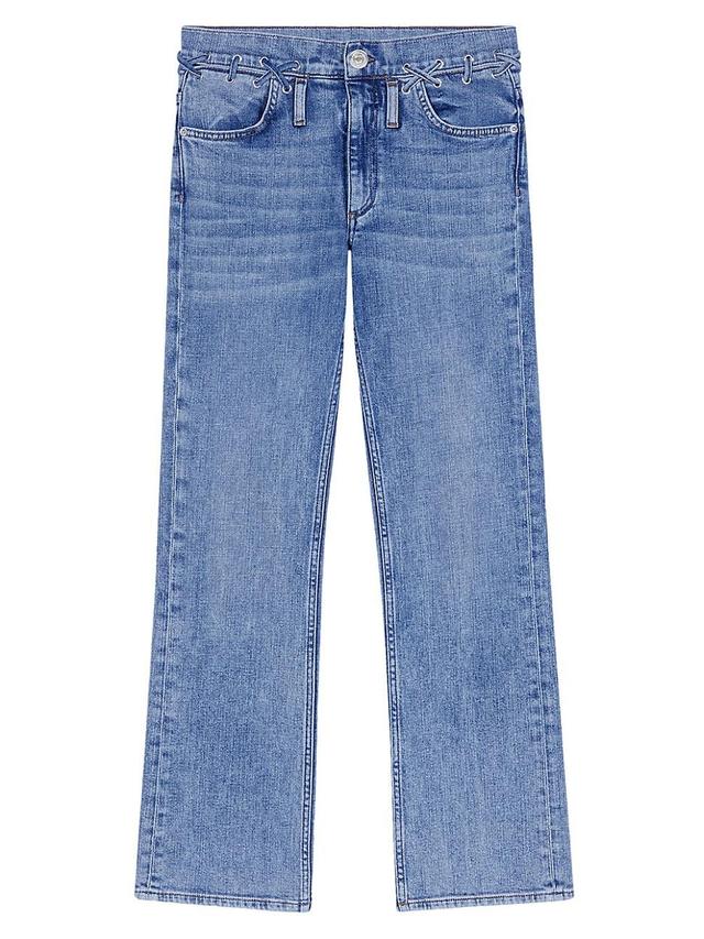 Womens Jeans with Braided Details Product Image