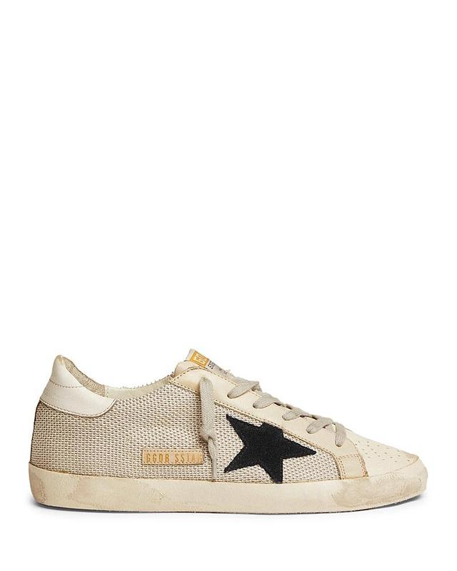 Golden Goose Womens Super-Star Low Top Sneakers Product Image