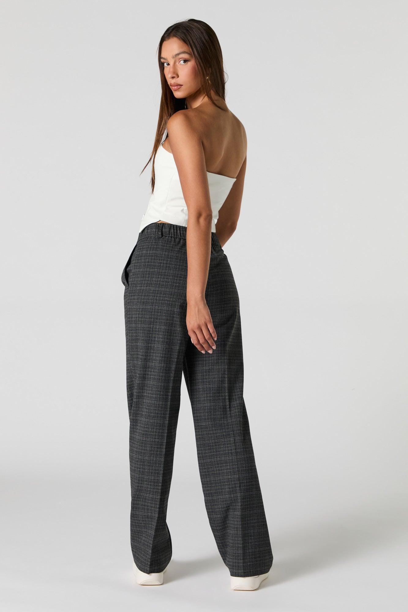 Pleated Wide Leg Dress Pant Female Product Image