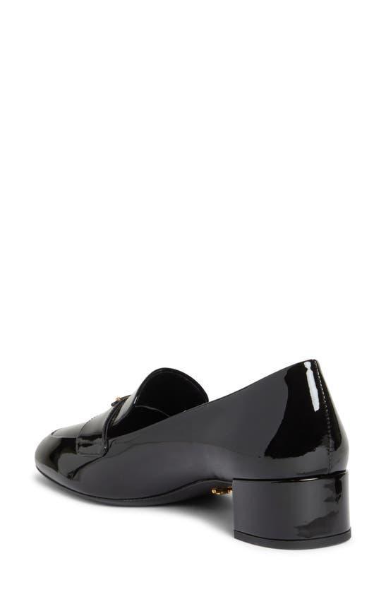 Vernice Patent Loafer Pumps In Black Product Image