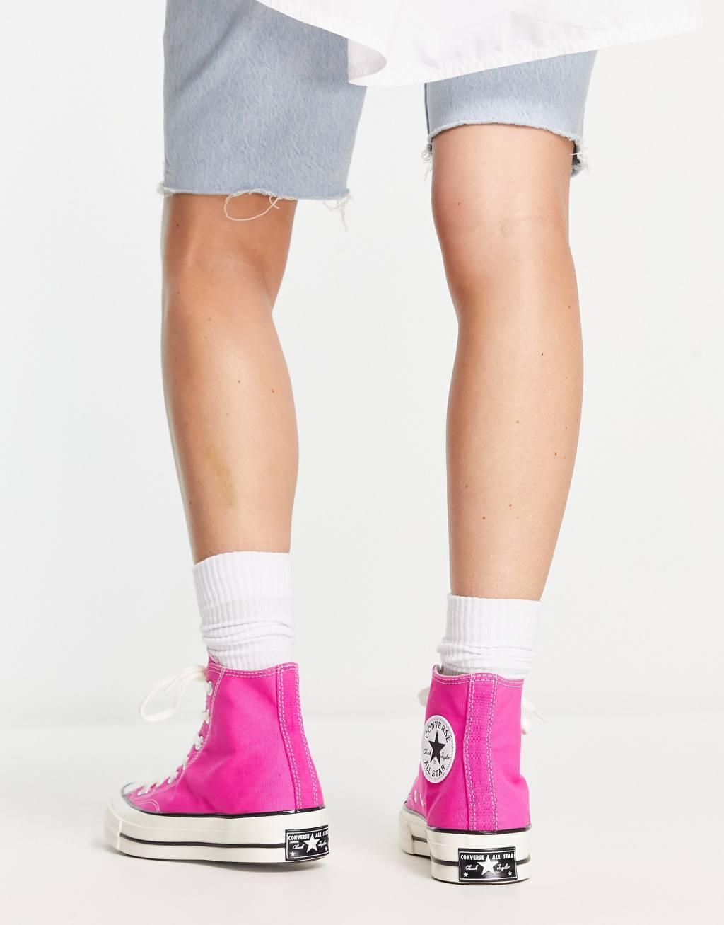 Converse Chuck 70 Hi sneakers in pink Product Image