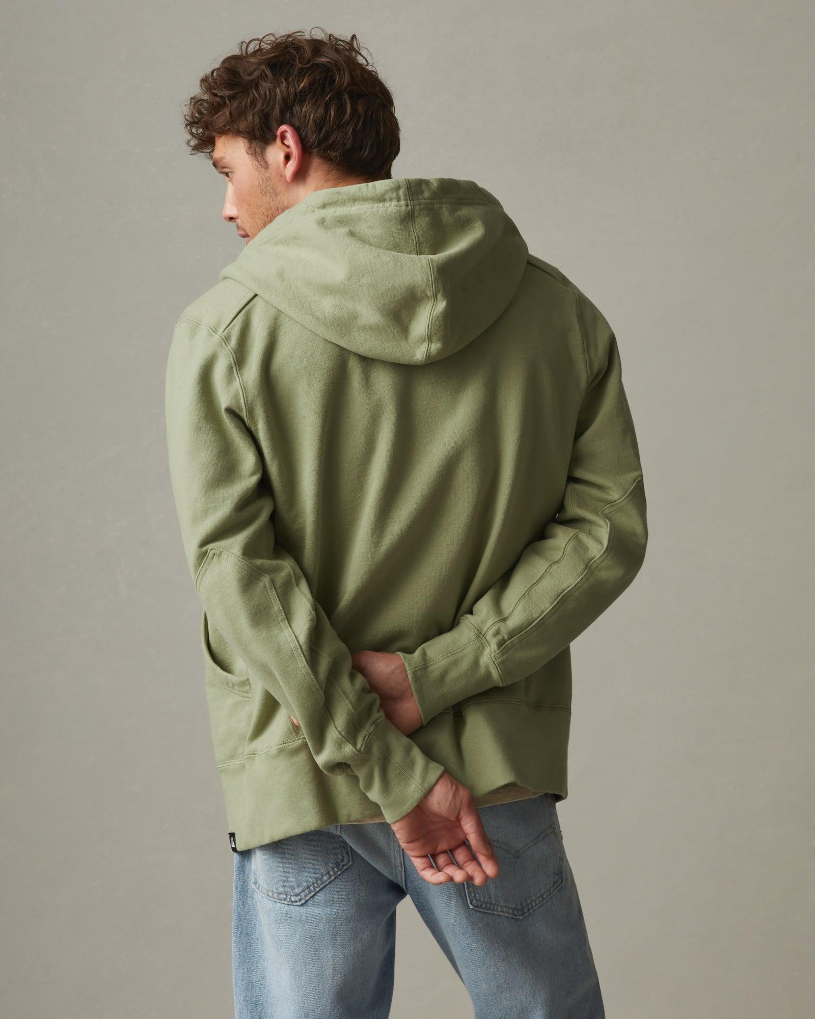 Classic Full Zip - Pale Sage Male Product Image