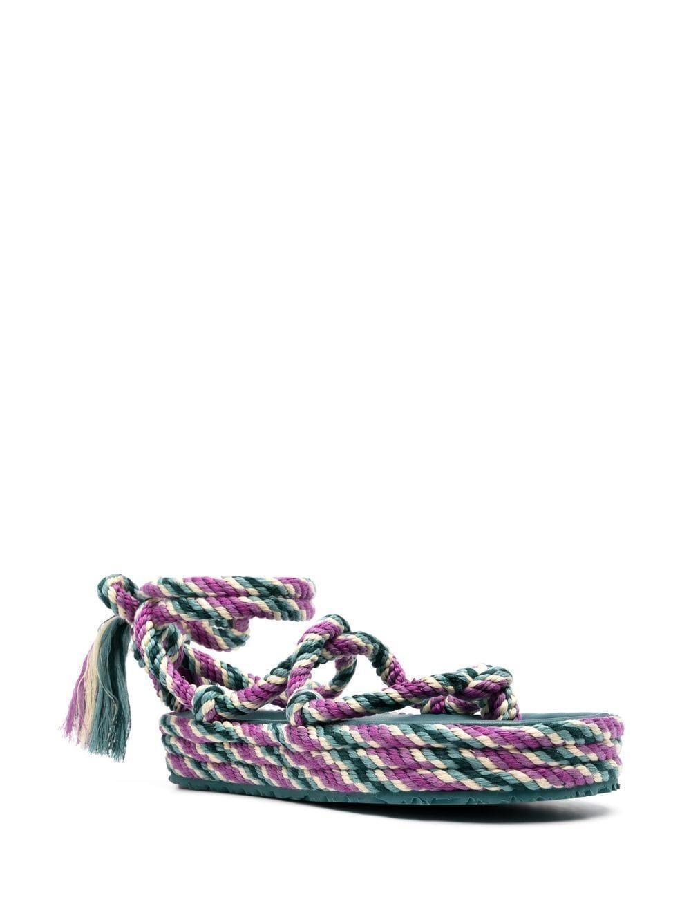 Erol Rope Sandals In Multicoloured Product Image