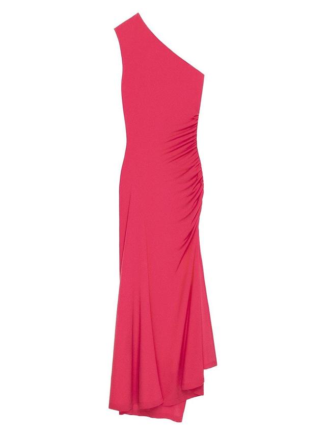 Womens Asymmetric Draped Dress Product Image