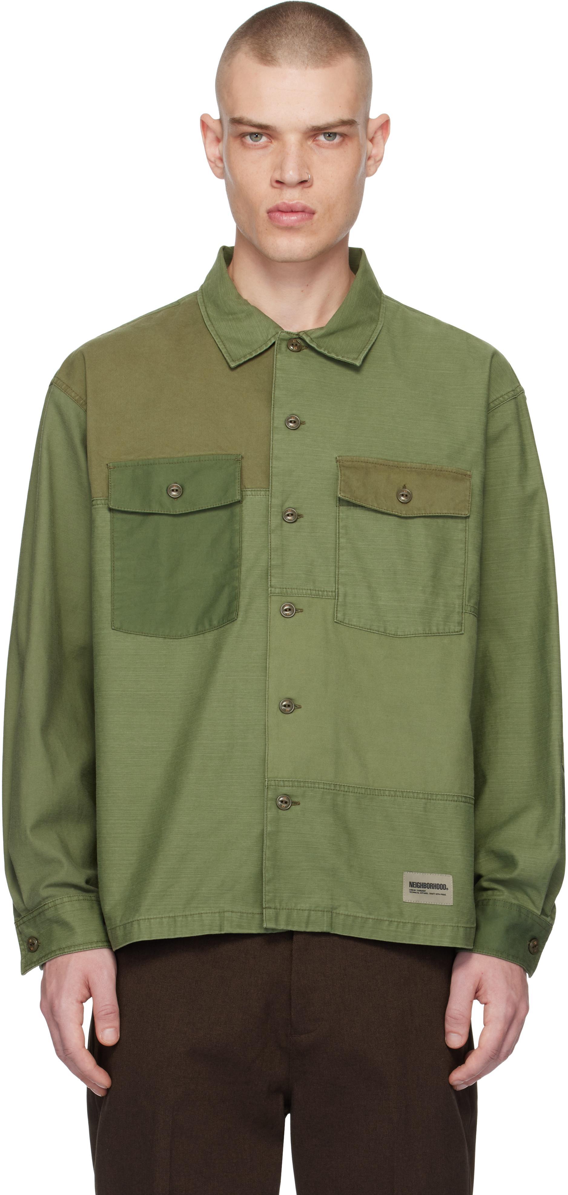 Green RM Utility Shirt Product Image