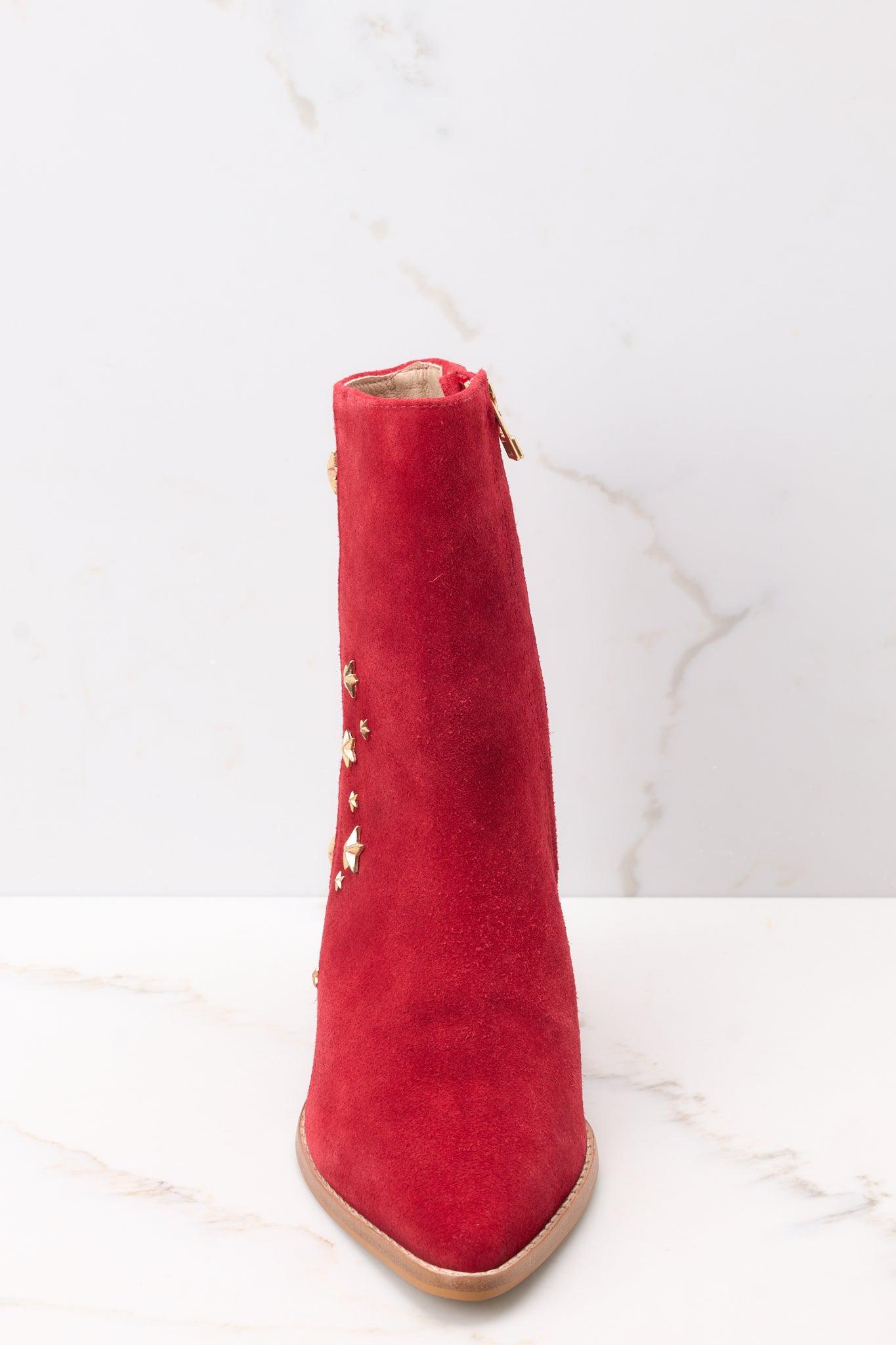 Caty Red Limited Edition Ankle Boots Product Image