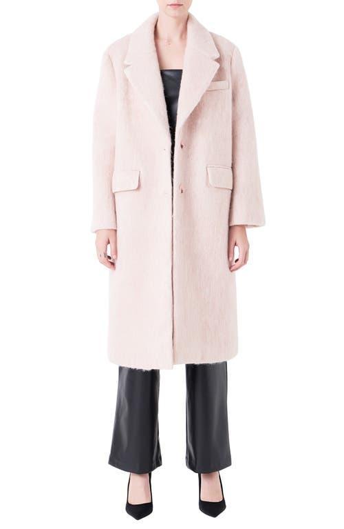 Grey Lab Oversize Longline Wool Blend Coat Product Image