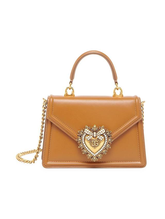 Womens Devotion Leather Top Handle Bag Product Image