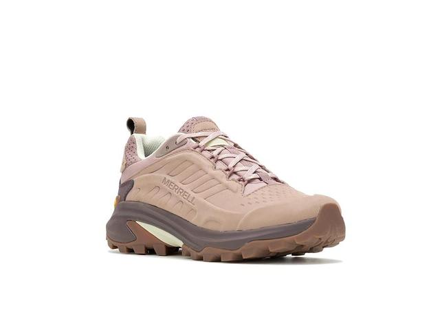 Merrell Moab Speed 2 Leather Waterproof (Adobe Rose) Women's Climbing Shoes Product Image