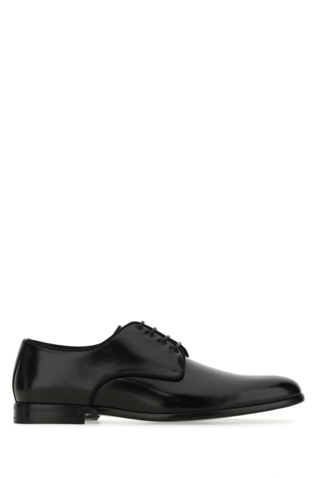 Lace-up Shoes In Black Product Image