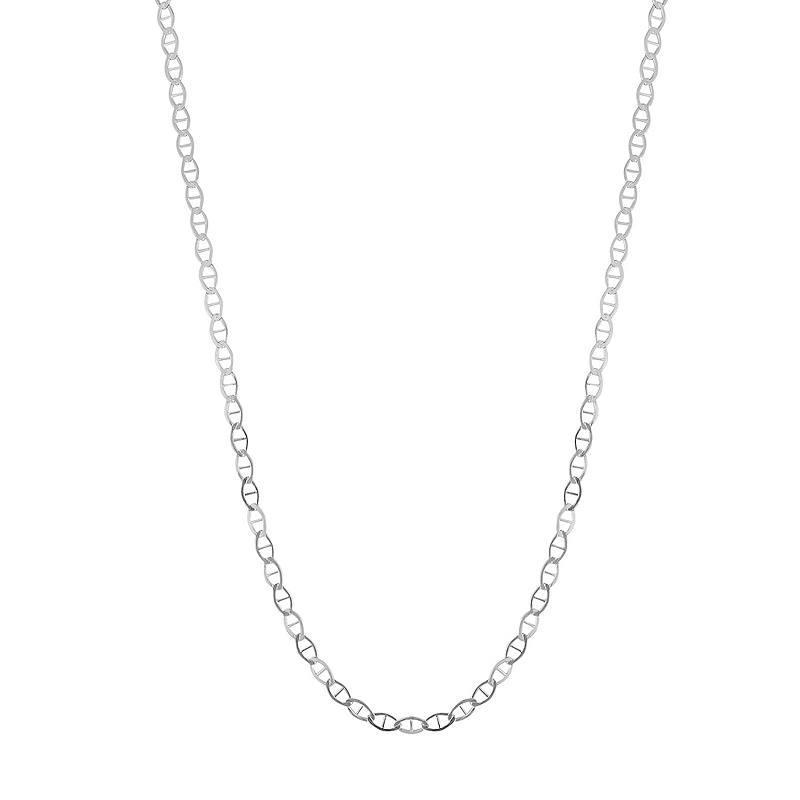 Sunkissed Sterling Mariner Chain Necklace, Womens, Silver Tone Product Image