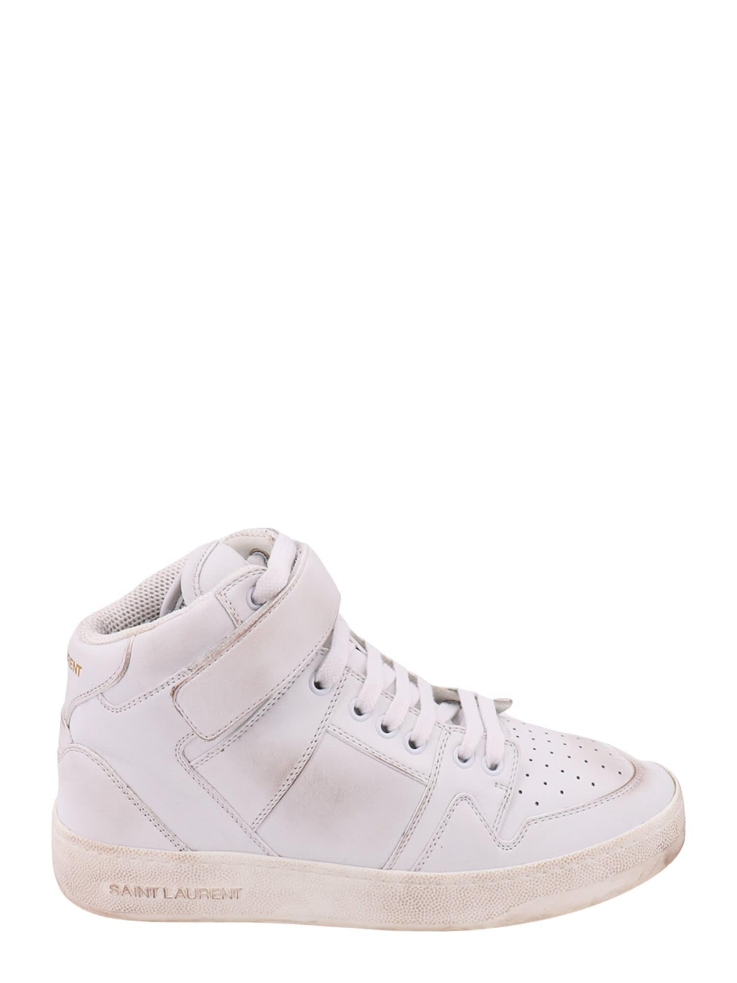 SAINT LAURENT Lax Sneakers In White Product Image