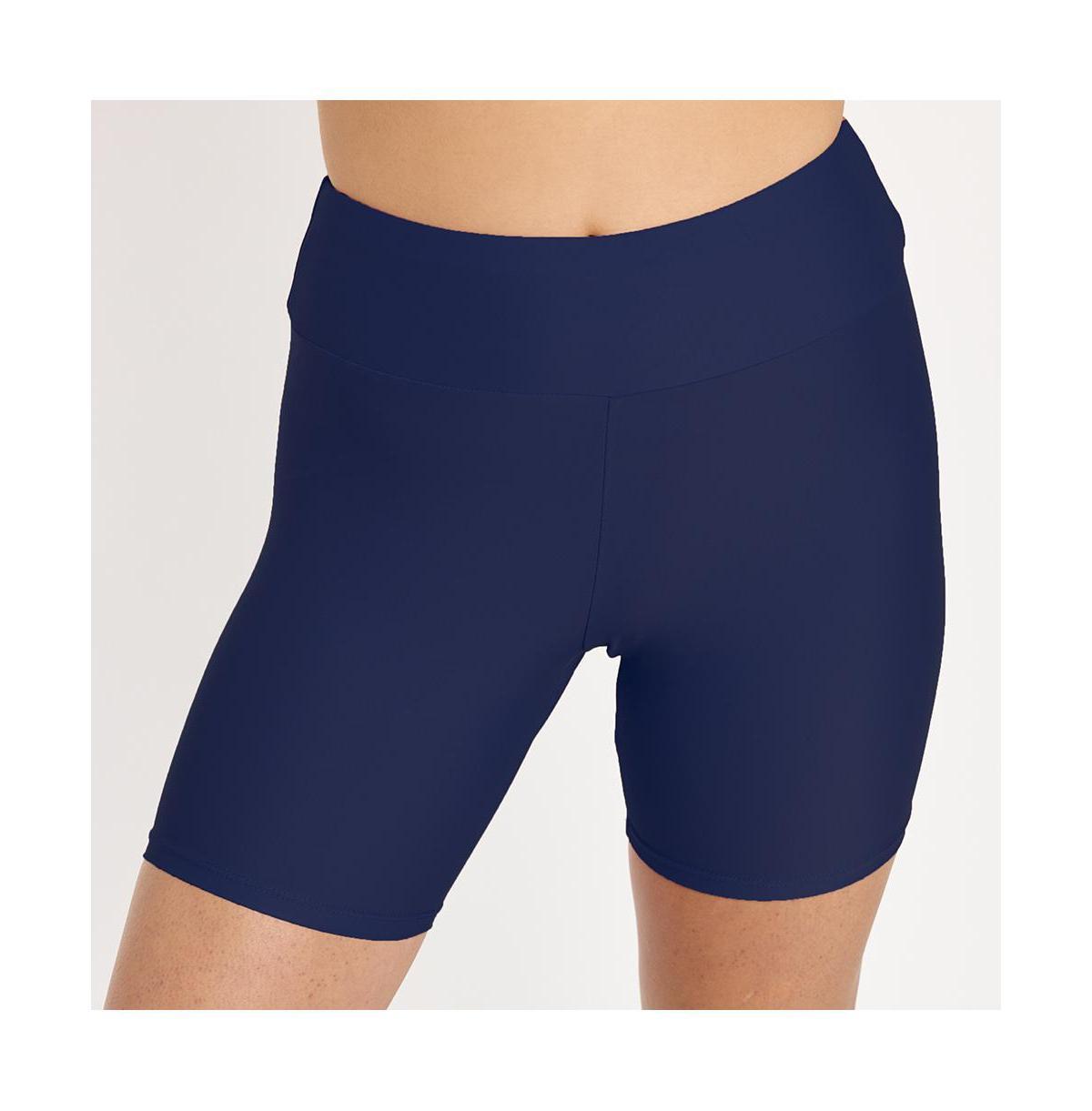 Calypsa Womens Mid-Thigh Swim Shorts Product Image