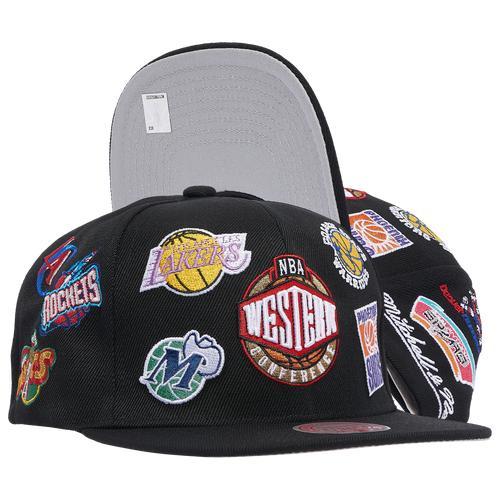 Mitchell & Ness Mens Mitchell & Ness NBA All Over Snapback West - Mens Product Image