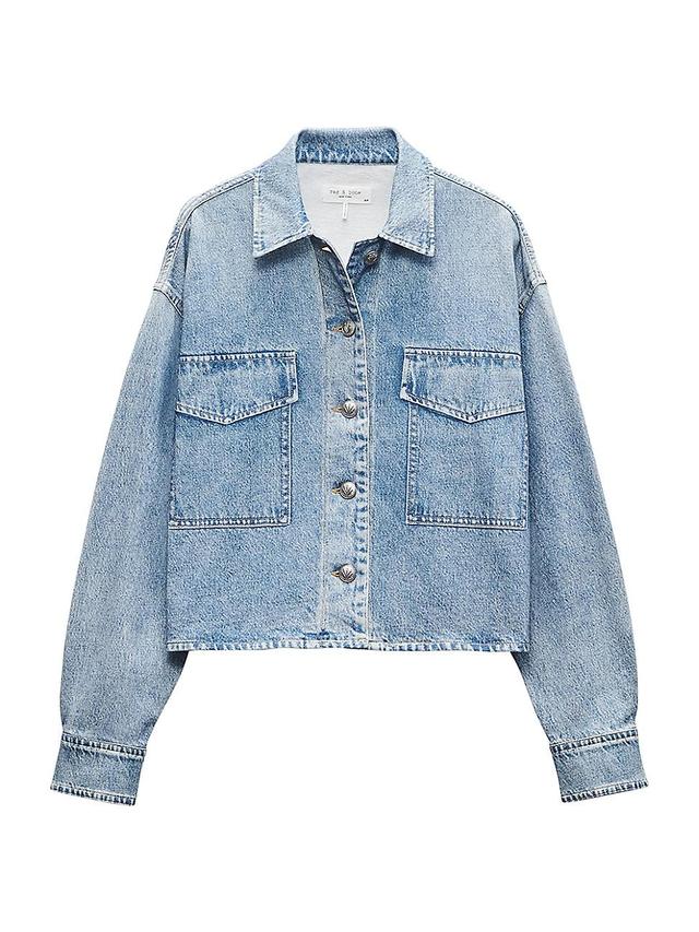 Womens Miramar Jaiden Denim Shirt Jacket Product Image