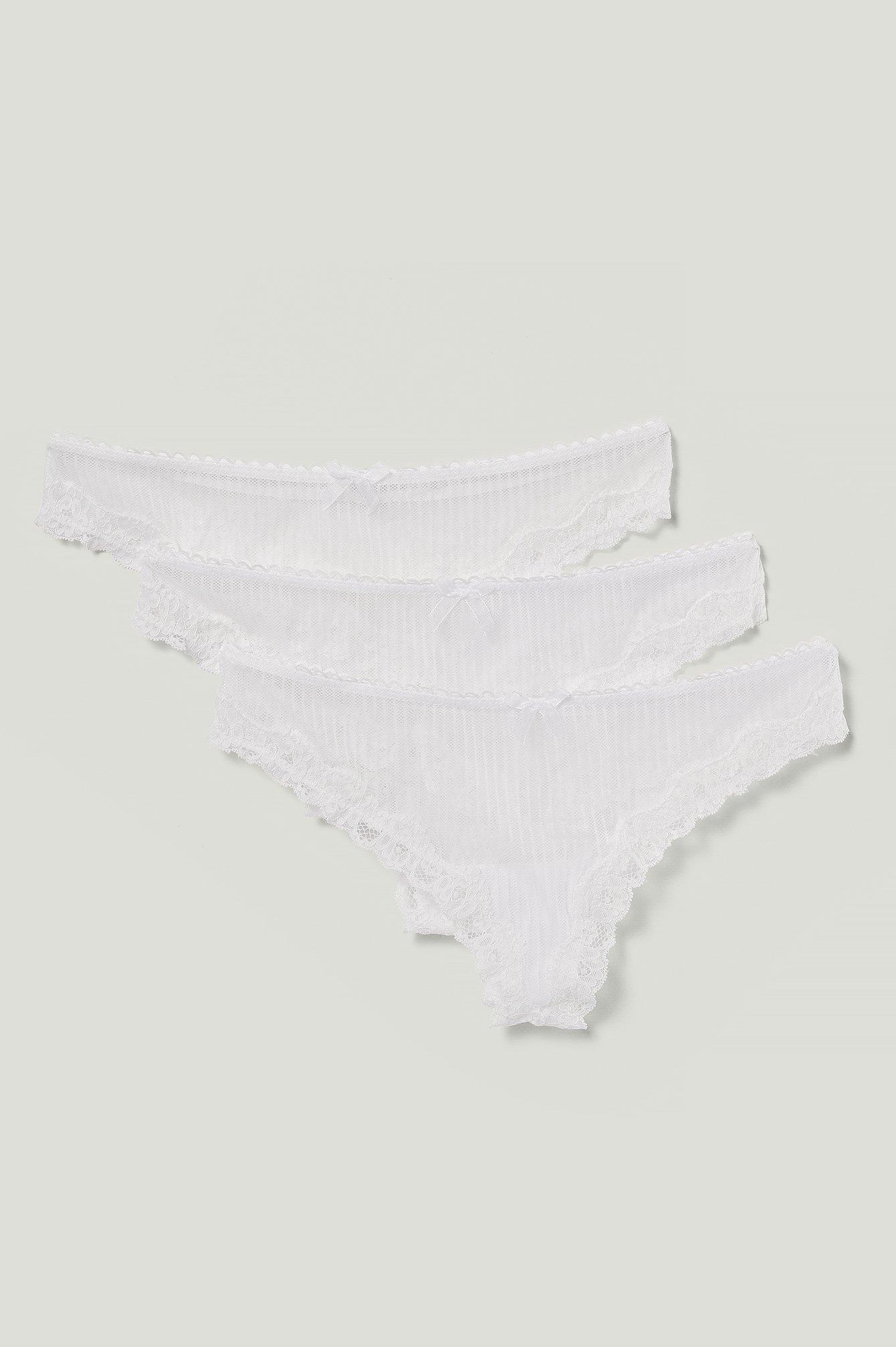 Lace Basic Thong 3-pack Product Image