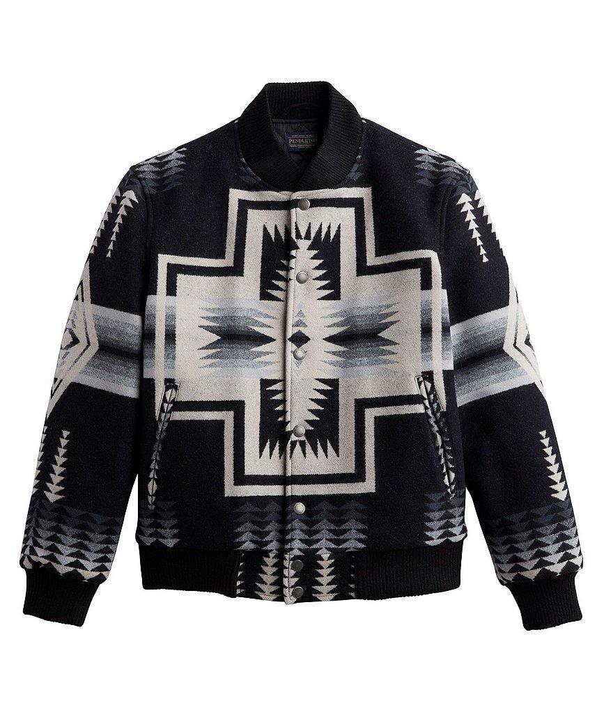 Pendleton Quilted Gorge Wool Blend Snap Jacket Product Image